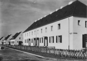 Einweihung der Siedlung, 1938