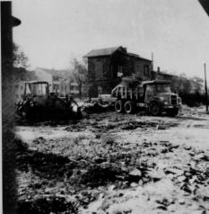 Bahnhof Flittard vor Abriss, 1964