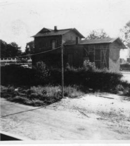 Bahnhof Flittard vor Abriss, 1964